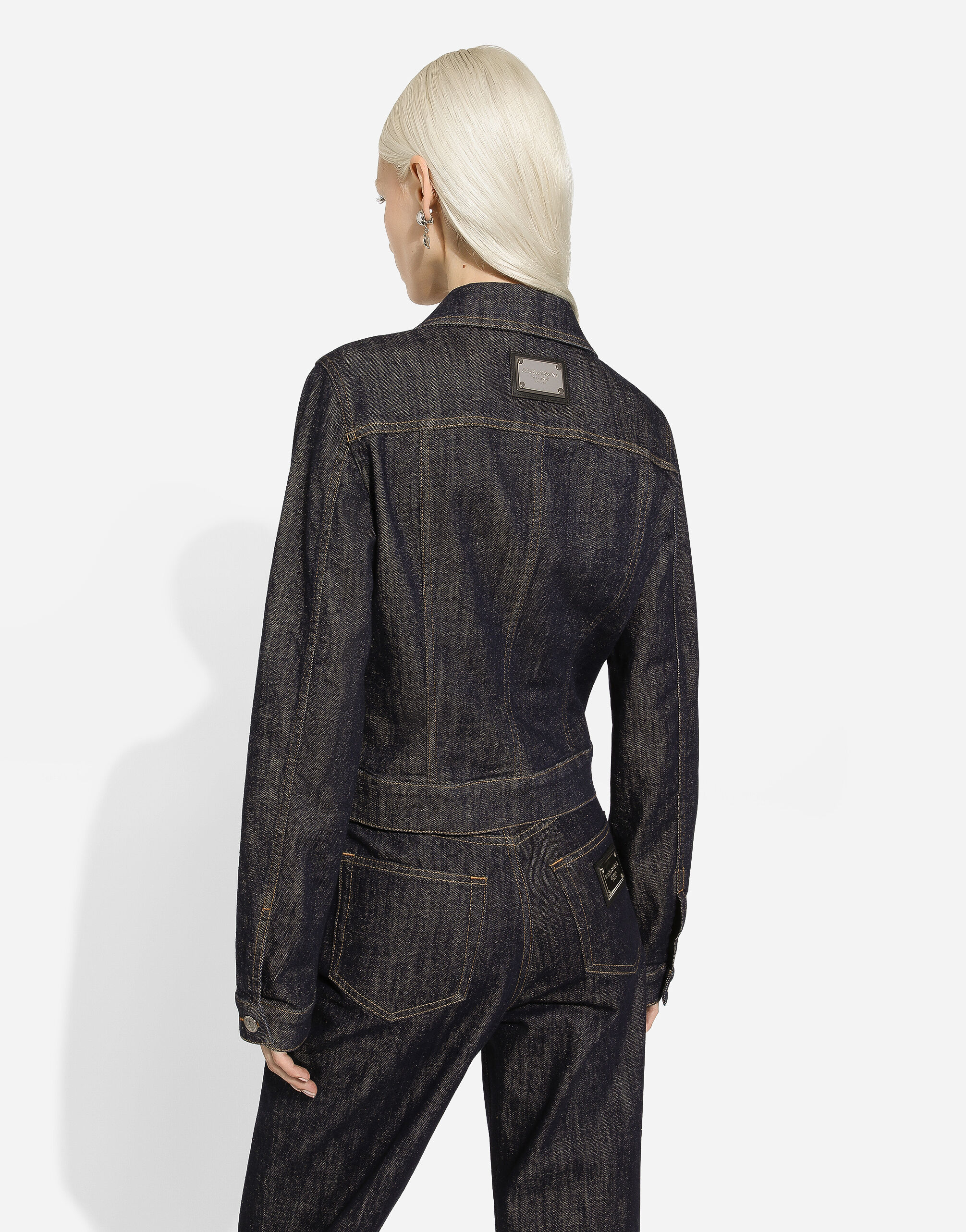 Mini denim jacket new arrivals