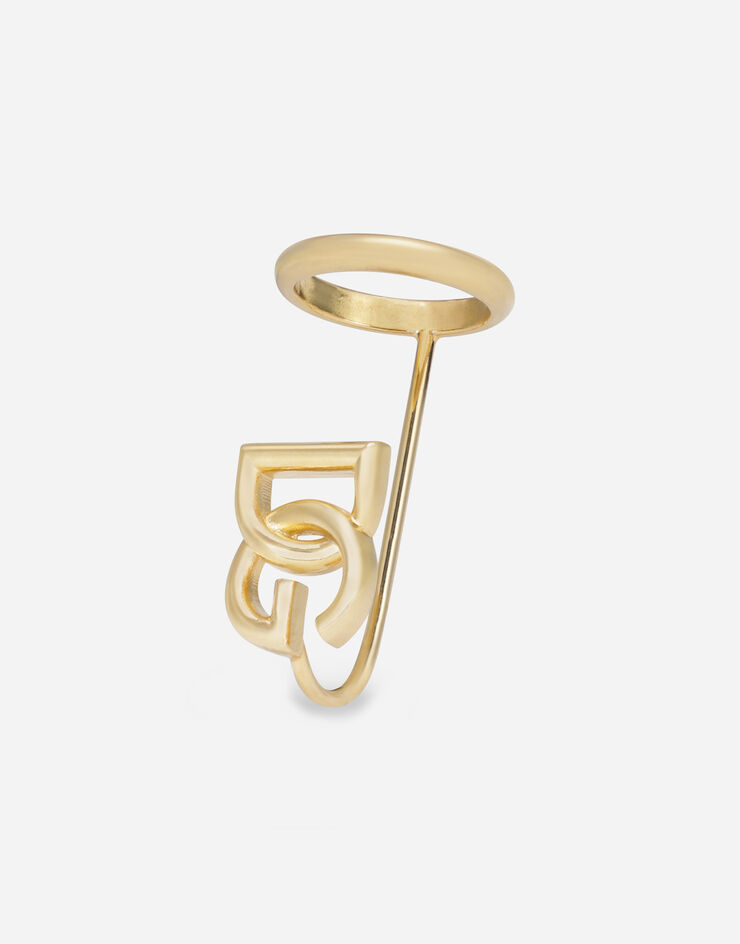 Dolce & Gabbana Long DG logo ring Gold WRO2O1W1111