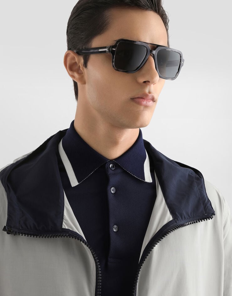 Dolce & Gabbana Cotton canvas jacket Beige G9CBLTHUMWK