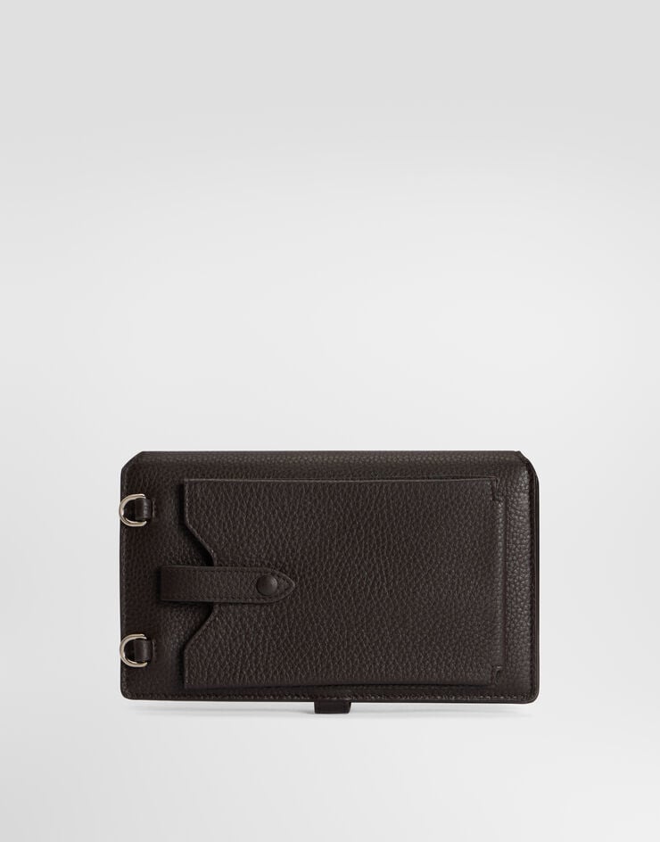 Dolce & Gabbana Calfskin crossbody minibag Dolce & Gabbana Calfskin crossbody minibag Brown BM2766A0370