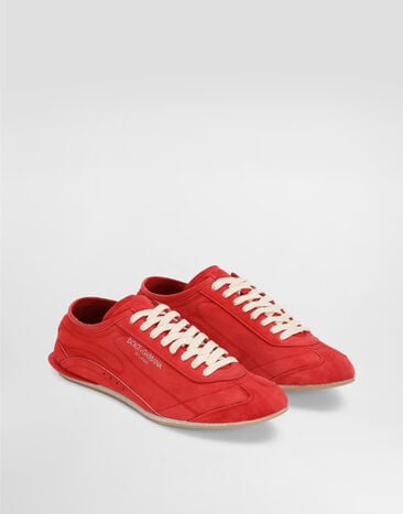 Dolce & Gabbana حذاء gimondi plus من جلد عجل Red CS2473A0950