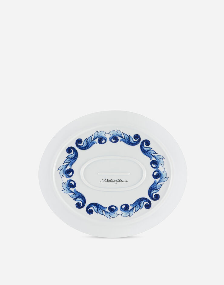 Dolce & Gabbana Porcelain Platter Multicolor TC0090TCA37