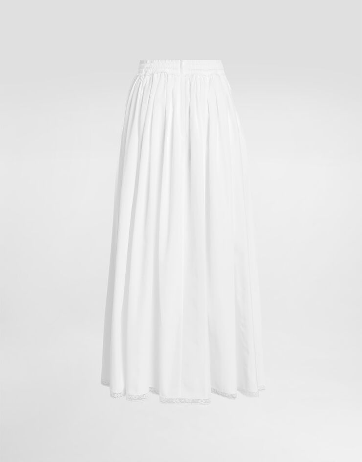 Dolce & Gabbana 府绸半身裙 White F4DA7TFU61A