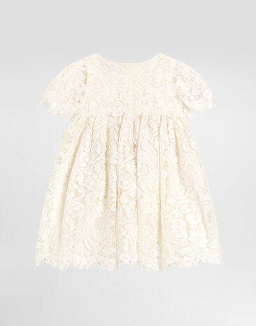Dolce & Gabbana Lace dress with bloomers White L24DS3HLMQQ