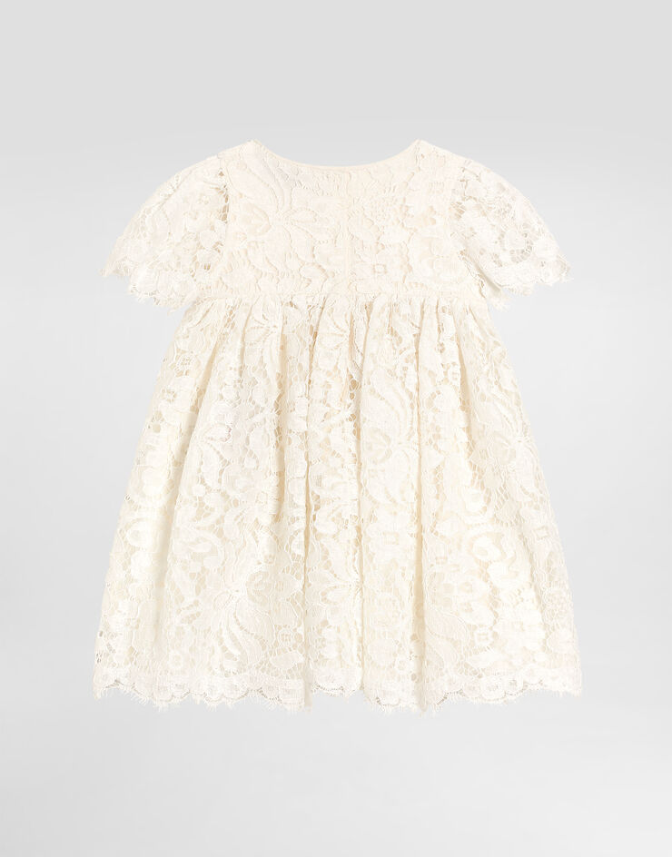 Dolce & Gabbana Lace dress with bloomers White L24DS3HLMQQ