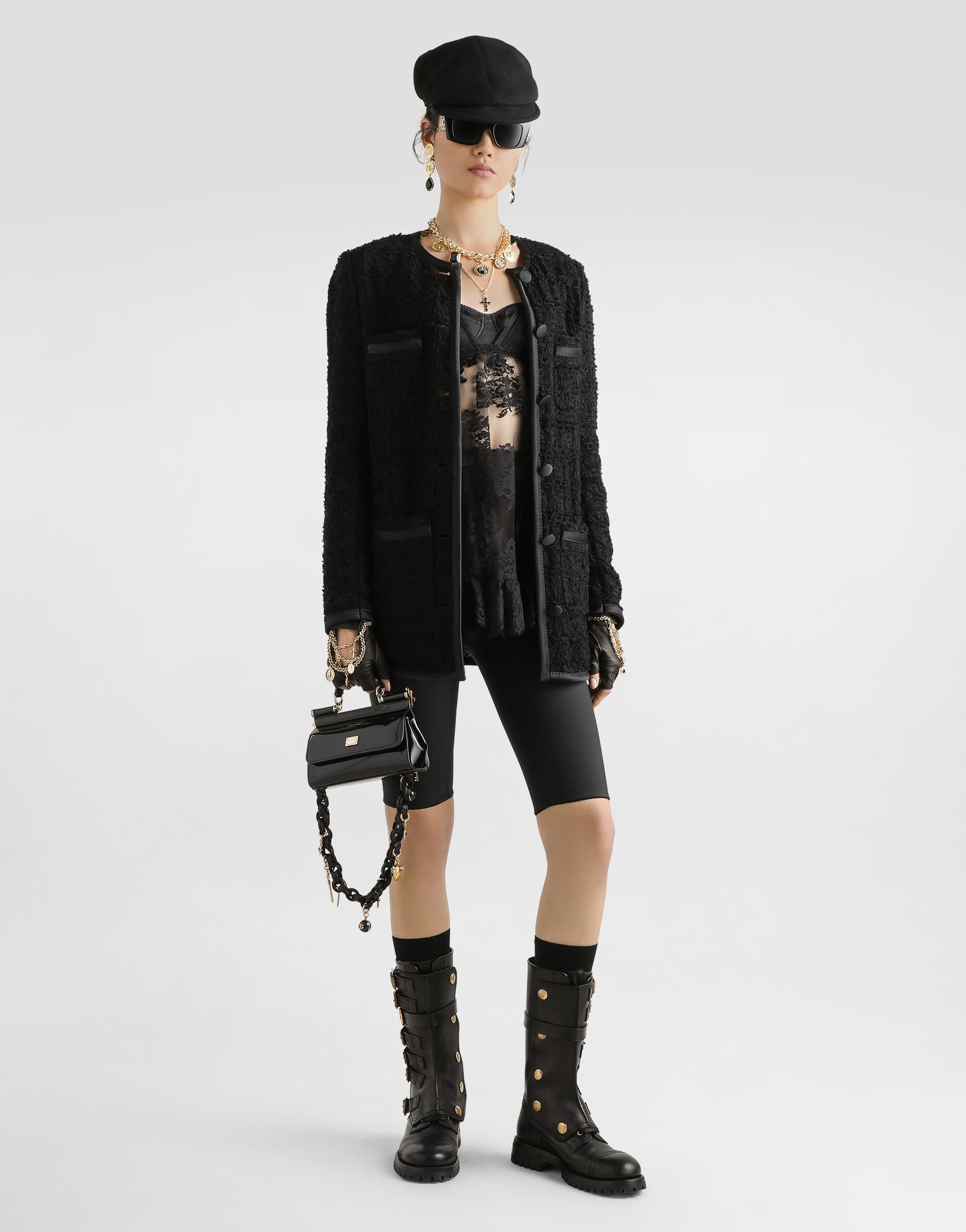 DOLCE &GABBANA 40サイズ ツイード ジャケット