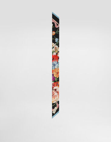 Dolce & Gabbana Silk twill bandeau Multicolor FS215AGDC7B