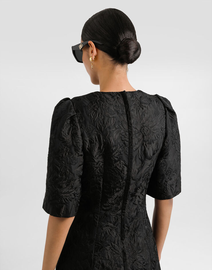 Dolce & Gabbana Brocade dress Black F6TZJTGDDBT