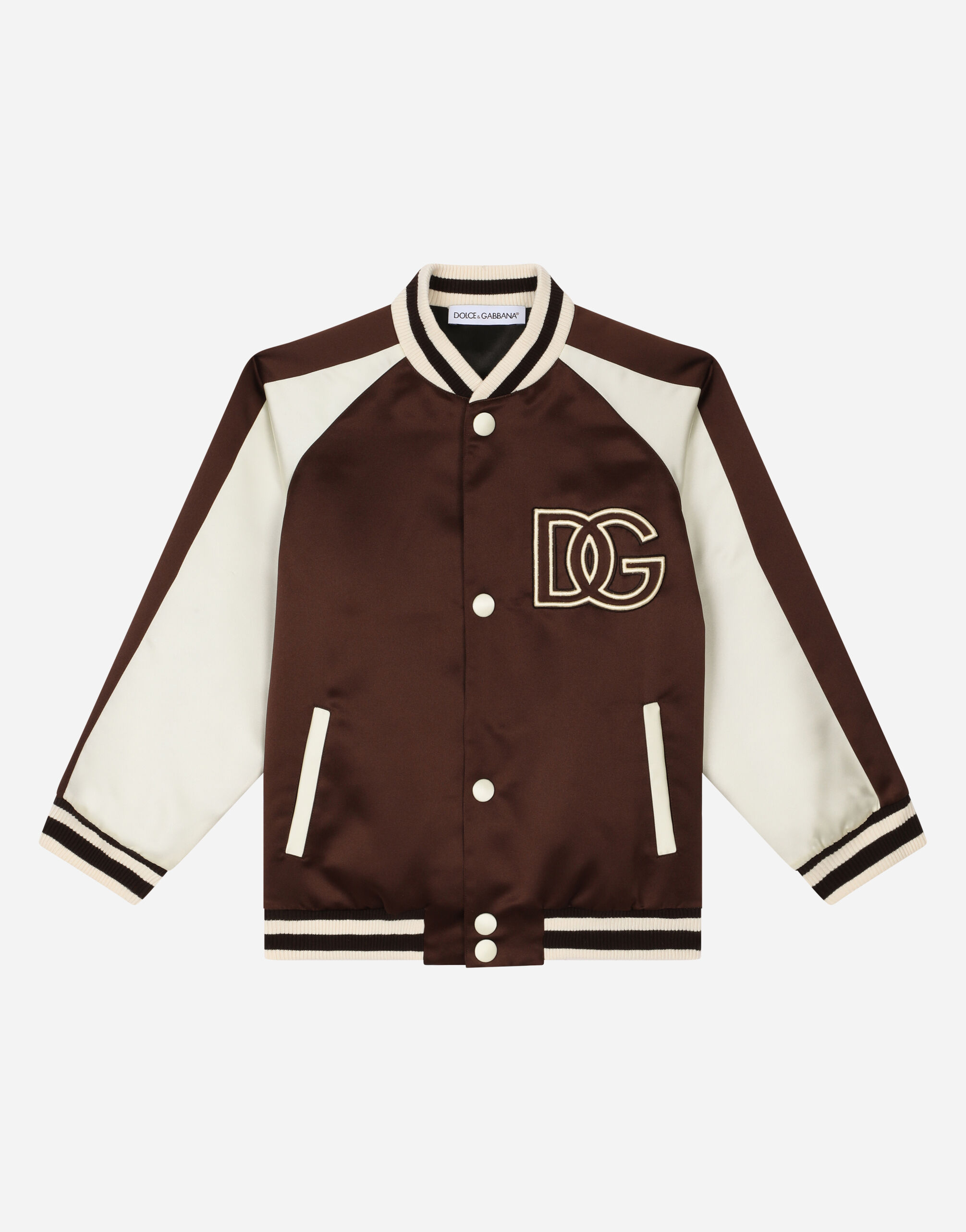 Cream satin jacket hotsell