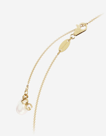Dolce & Gabbana Alphabet chain in 18-karat yellow gold Gold WANR3GWYEPE