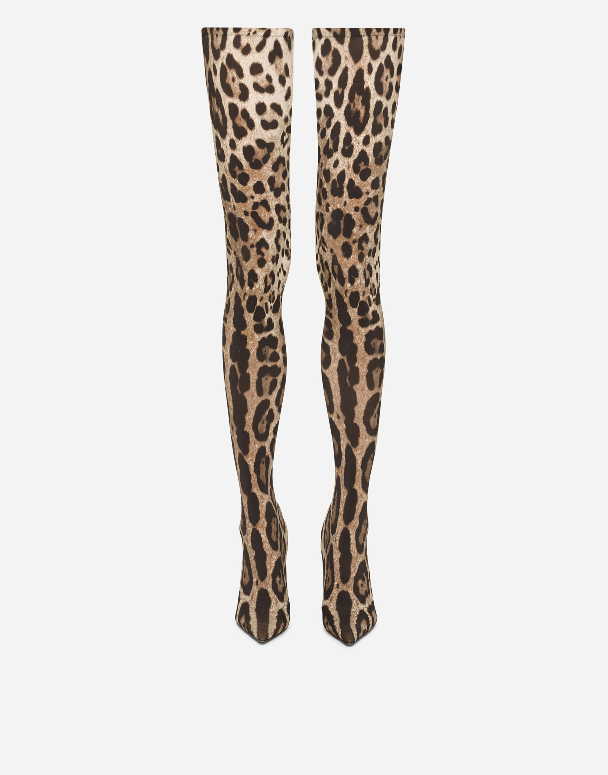 Dolce gabbana sales leopard boots