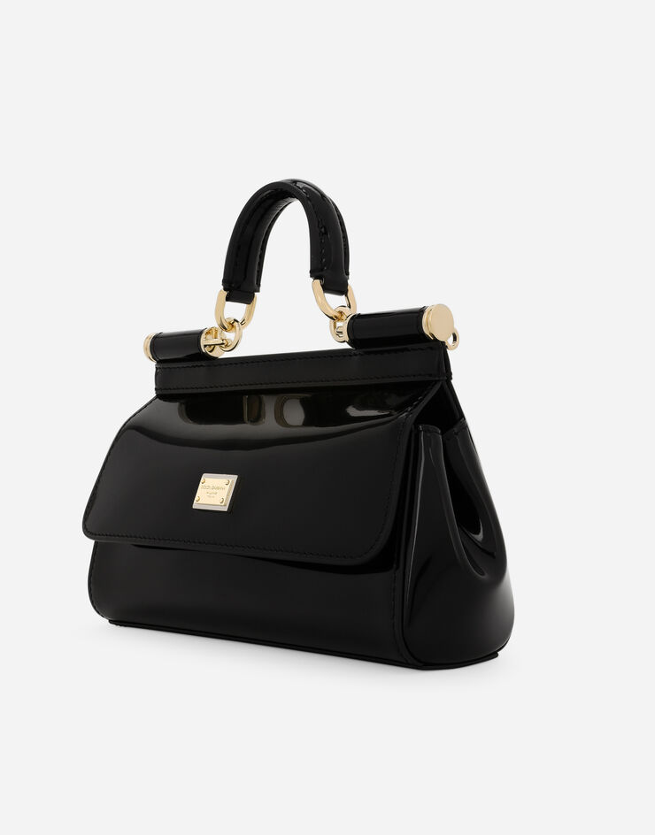 Dolce & Gabbana حقيبة يد Sicily صغيرة أسود BB7116A1037