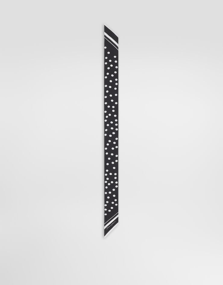 Dolce & Gabbana Polka-dot twill headscarf Print FS215AGDCF1