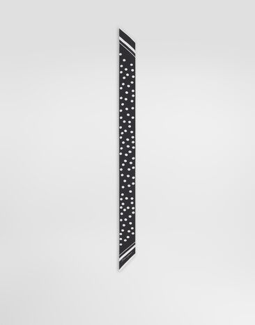 Dolce & Gabbana Polka-dot twill headscarf Dolce & Gabbana Polka-dot twill headscarf Print FS215AGDCF1