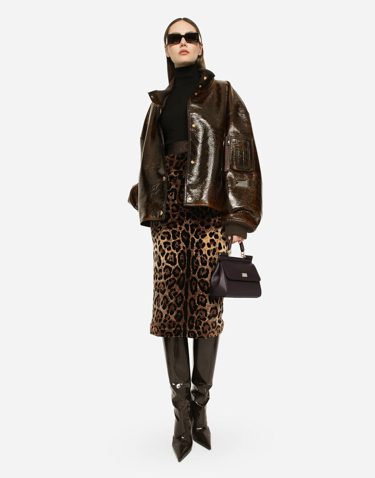 Dolce & Gabbana Sicily 中号手袋 紫色 BB6003B1001