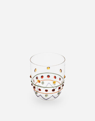 Dolce & Gabbana Beverage Glass Multicolor TCB005TCALV