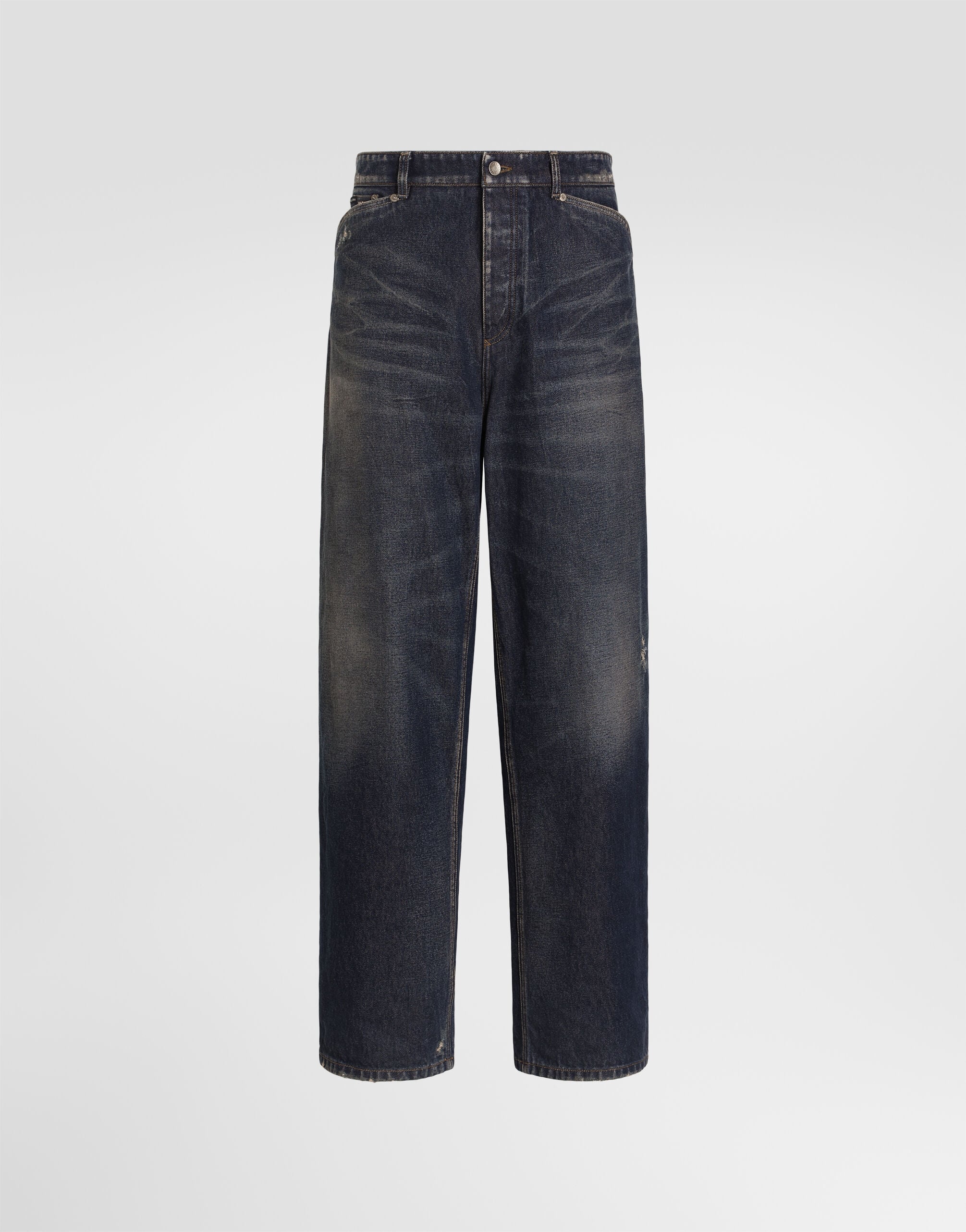 Denim trousers in Multicolor for Men | Dolce&Gabbana® US