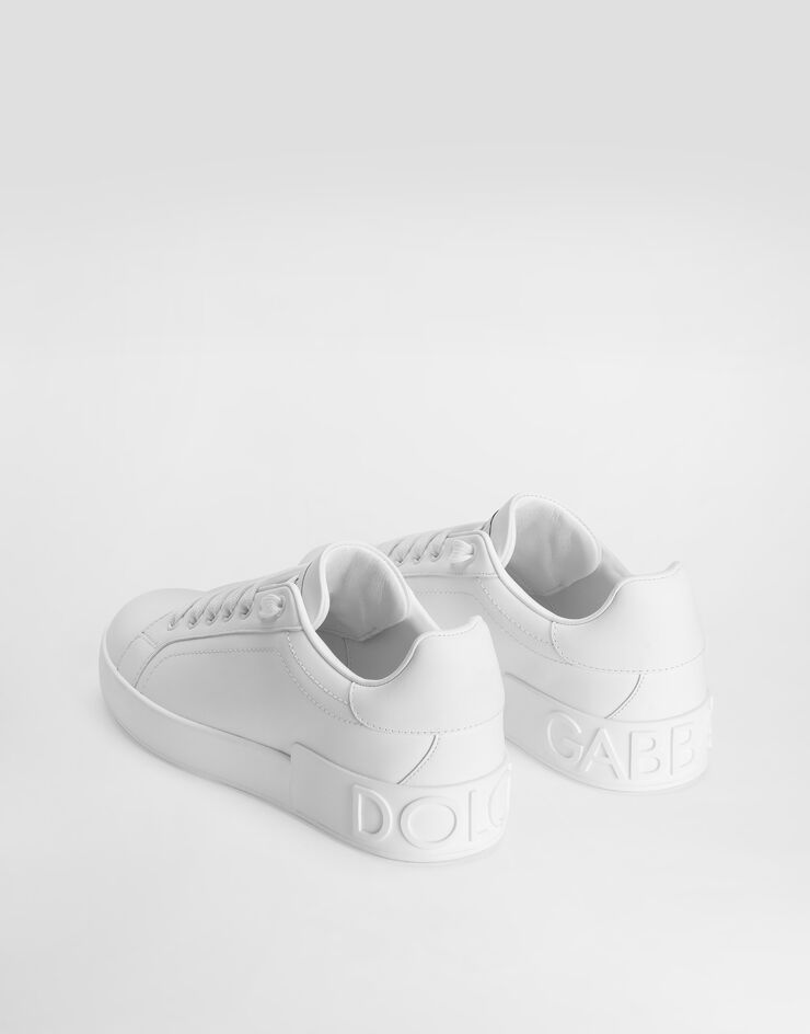 Dolce & Gabbana Calfskin Portofino sneakers White CK1544A1065
