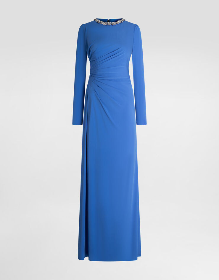 Dolce & Gabbana Embroidered dress Multicolor I6AF2ZGDDQA