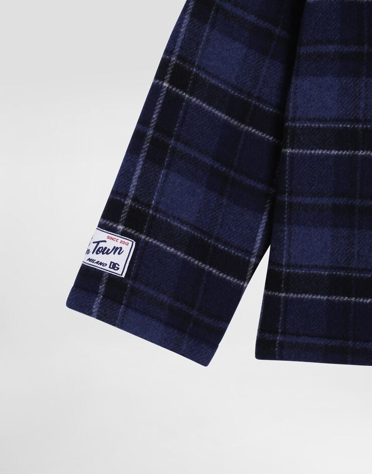 Dolce & Gabbana Check wool coat Multicolor L42C36FQZAL