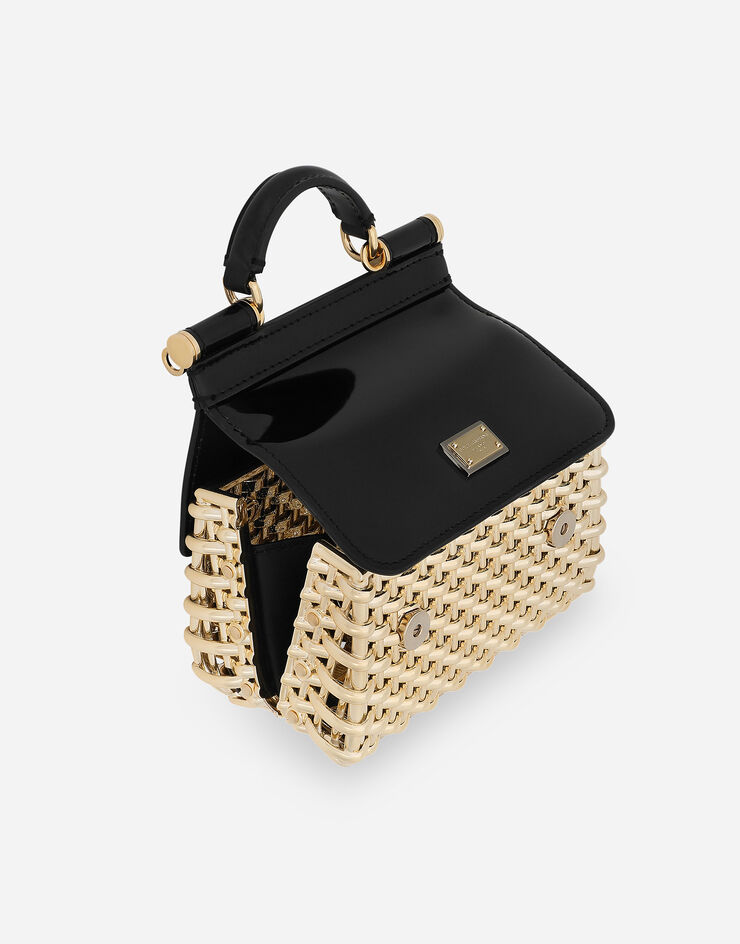 Dolce & Gabbana حقيبة يد سيسيلي بوكس صغيرة متعدد الألوان BB7609AU648