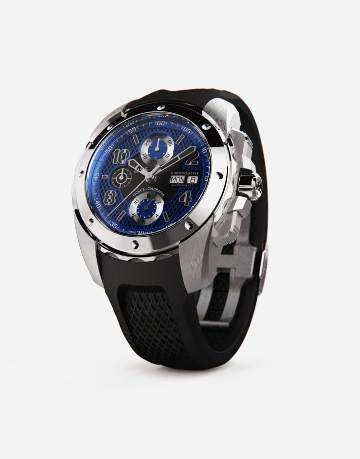Dolce & Gabbana DS5 watch in steel Black WWJS1SXR00S