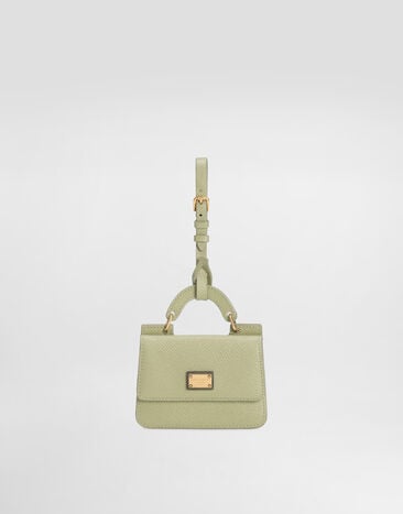 Dolce & Gabbana Dauphine calfskin card holder Green BI3401A1001