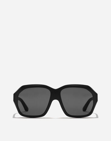 Dolce & Gabbana نظارات شمسية من عرض الأزياء للرجال Black VG4554VP187