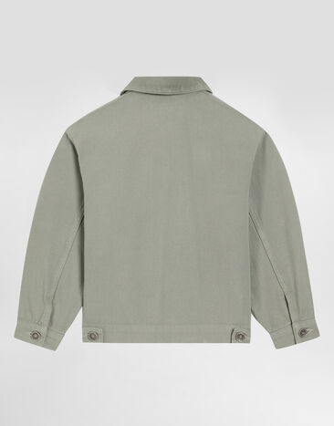 Dolce & Gabbana Canvas jacket Green L42B95LY104