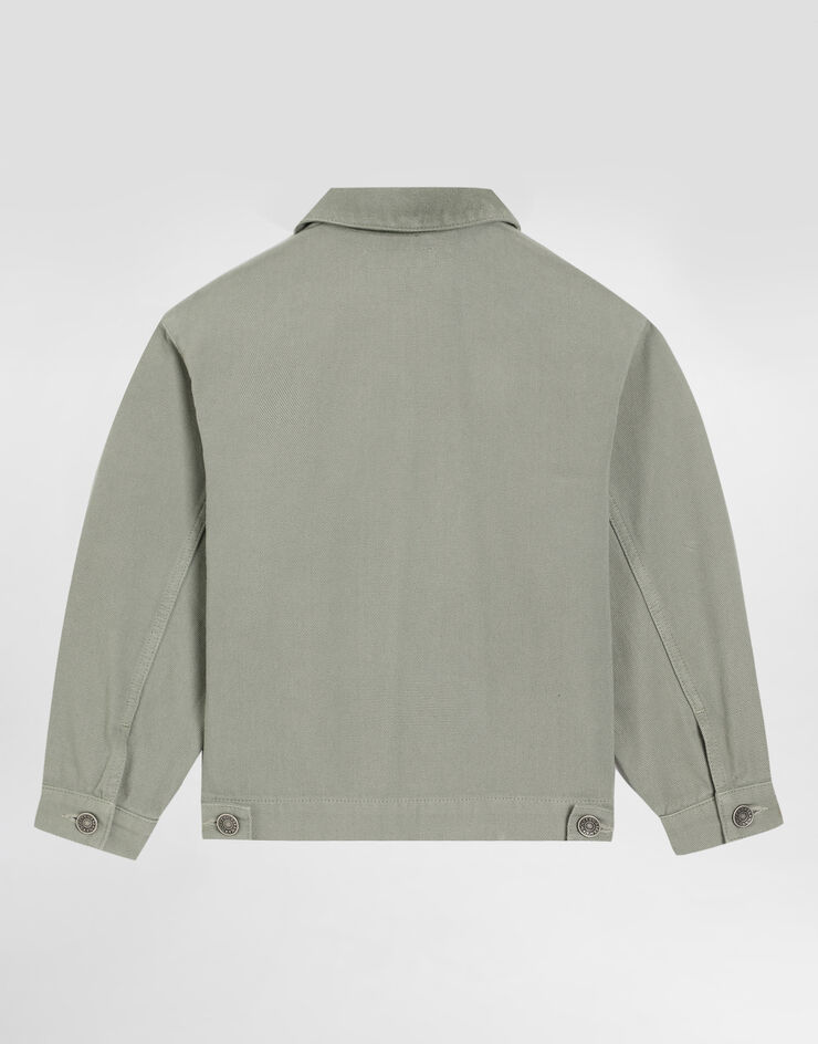 Dolce & Gabbana Canvas jacket Green L42B95LY104