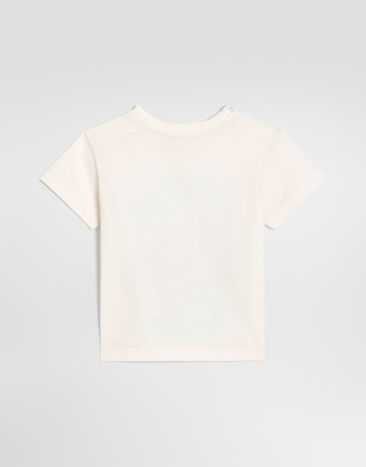 Dolce & Gabbana Jersey t-shirt with logo  L1JTEYG7P8I