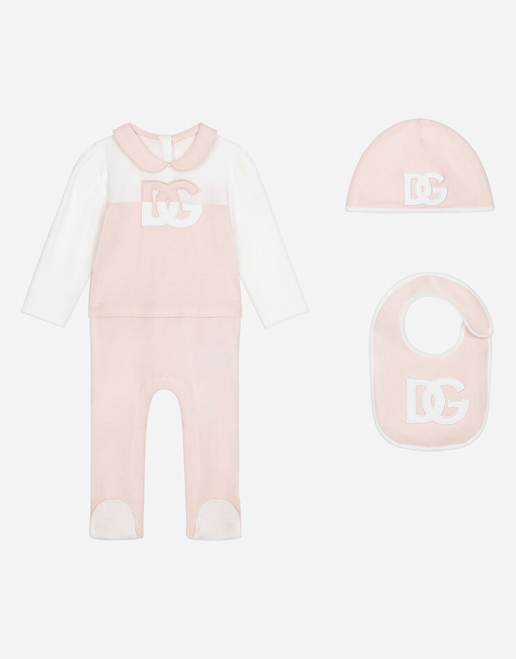 Dolce & Gabbana 3-piece gift set in jersey Pink L2JO2EG7L5L