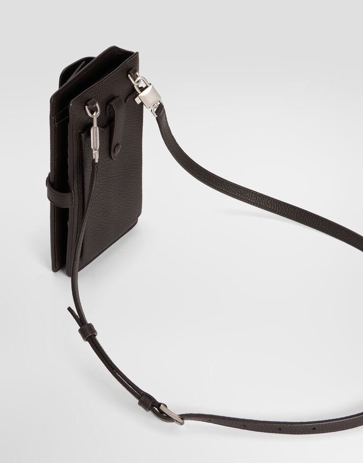 Dolce & Gabbana Calfskin crossbody minibag Dolce & Gabbana Calfskin crossbody minibag Brown BM2766A0370