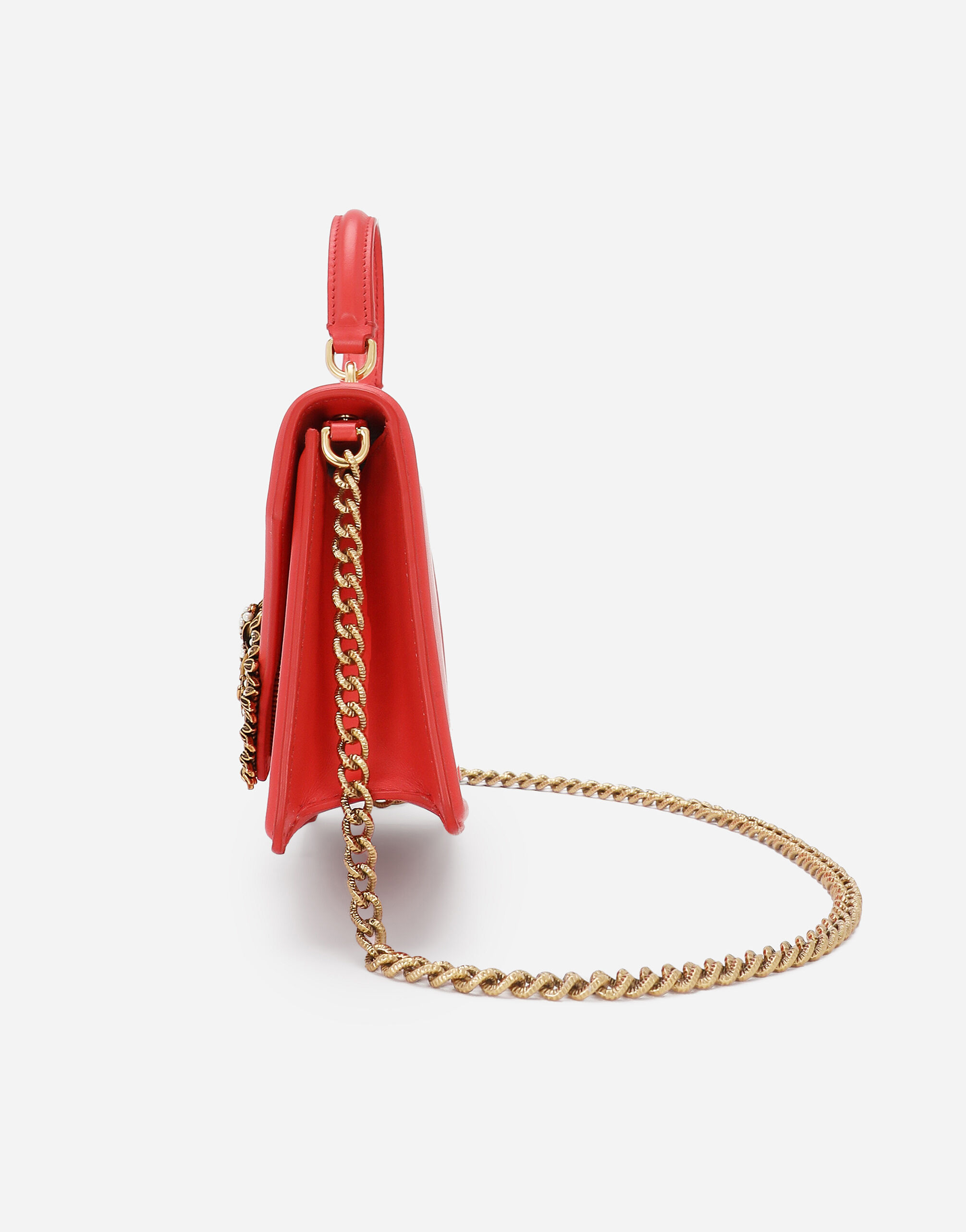 Small Devotion top-handle bag in Orange for Women | Dolce&Gabbana® US