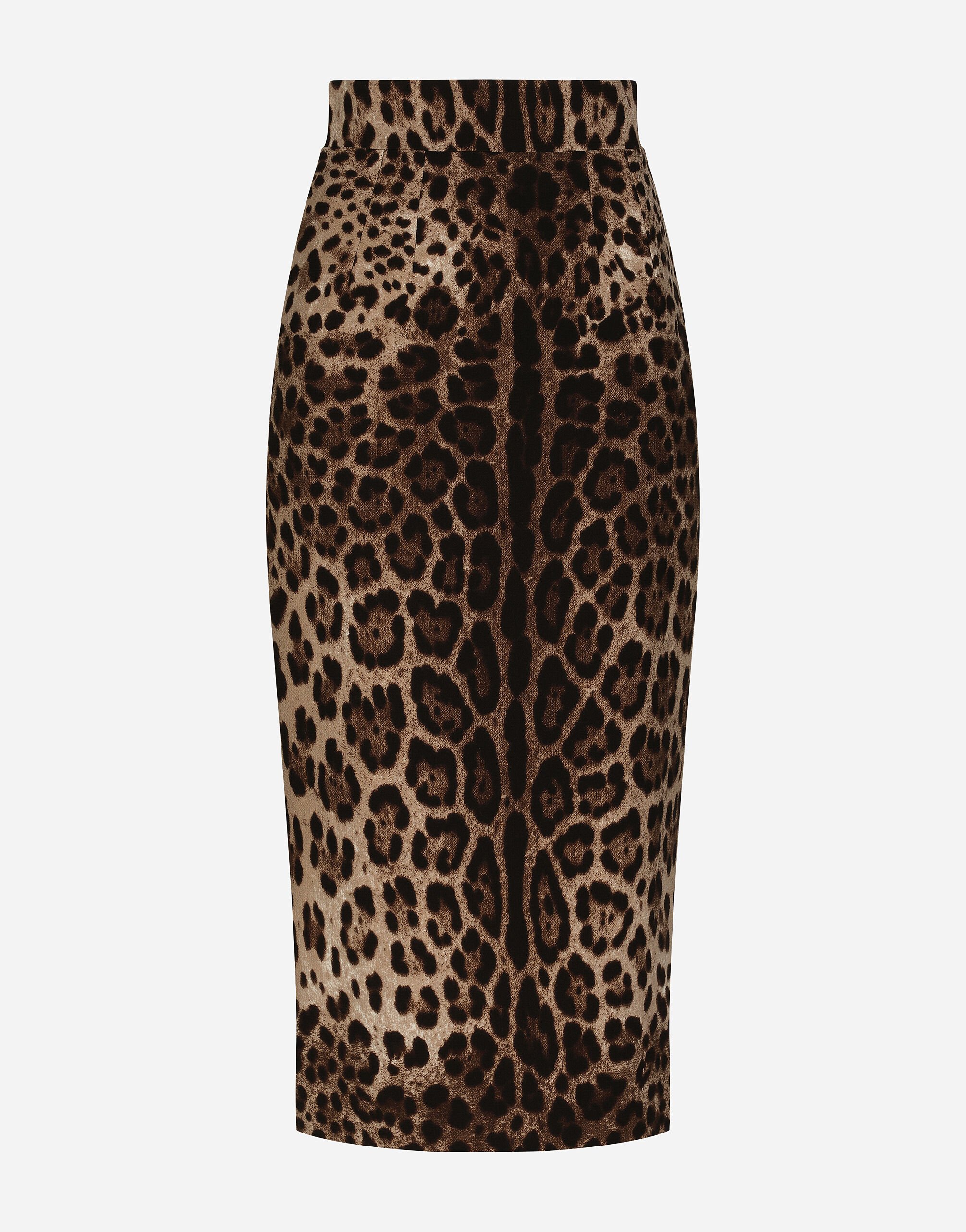Dolce gabbana leopard skirt cheap