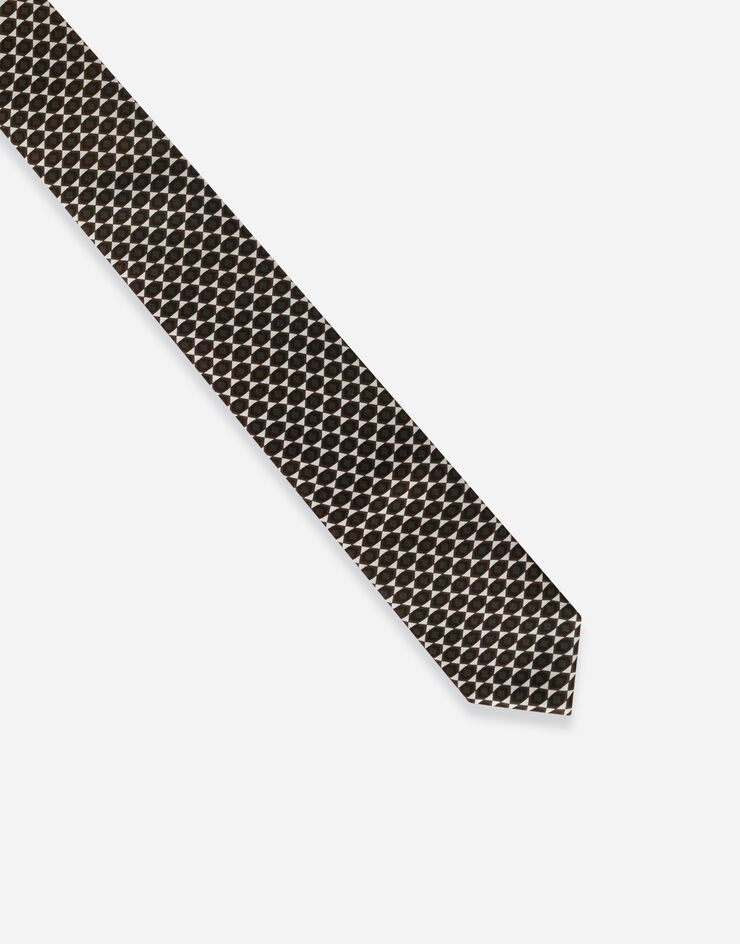 Dolce & Gabbana 6-cm printed silk blade tie Multicolor GT149EG0WPQ