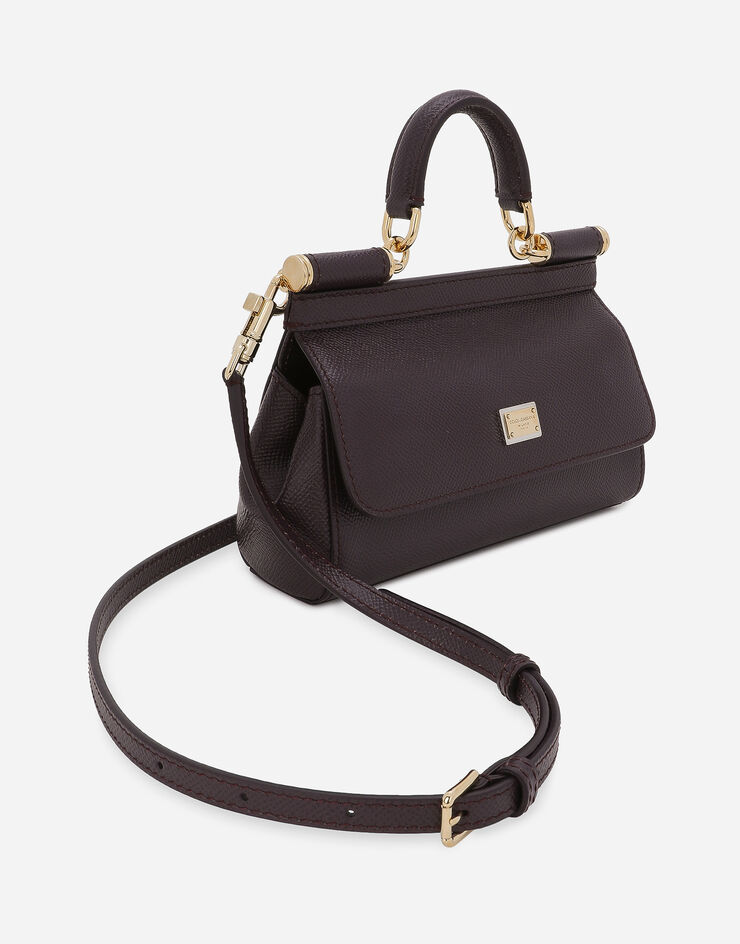 Dolce & Gabbana Bolso de mano Sicily pequeño Violeta BB7116B1001