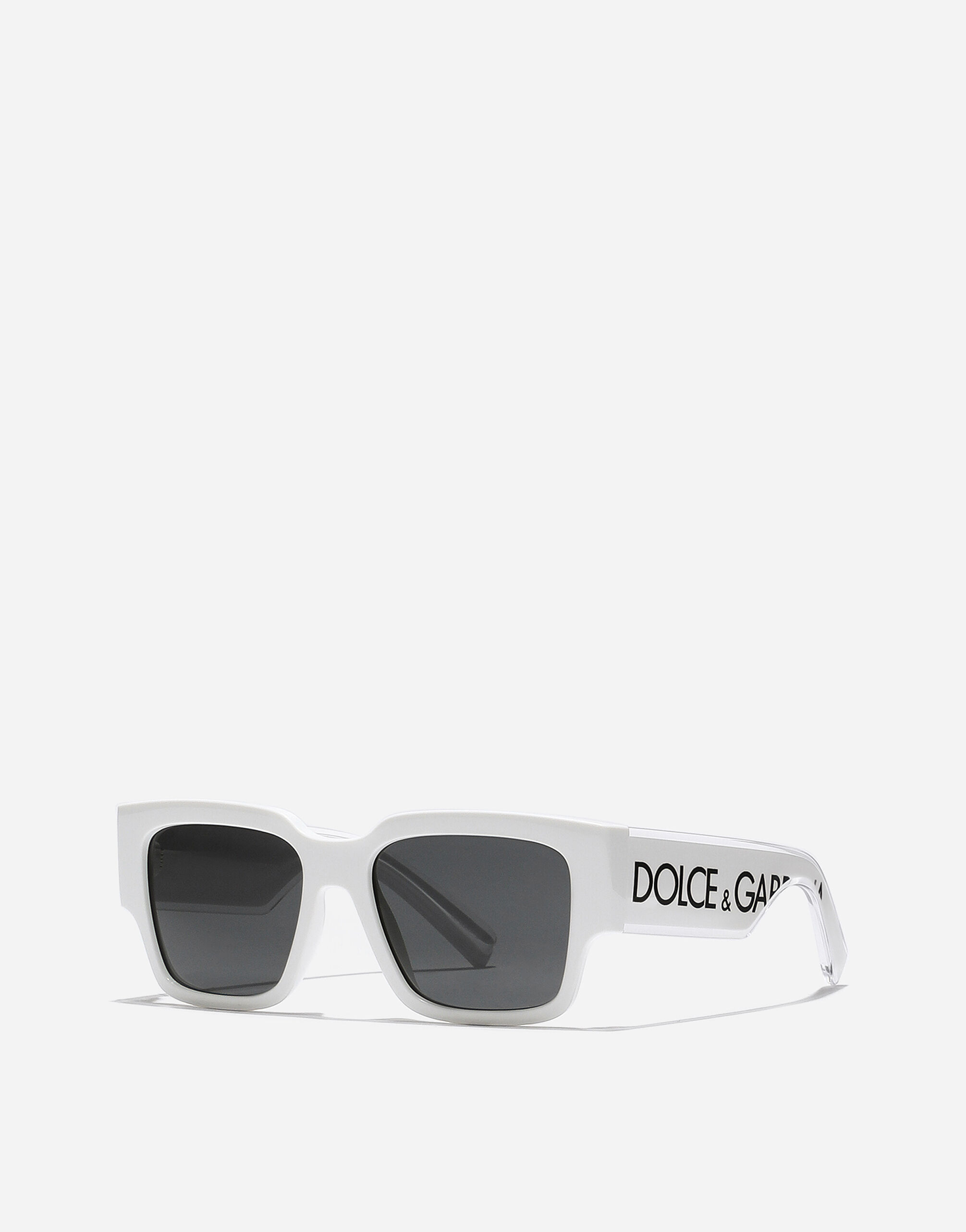 DNA logo sunglasses in White for Boys Dolce Gabbana US