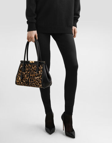 Dolce & Gabbana Marlene everyday bag with thread embroidery Multicolor BB7734A6I37