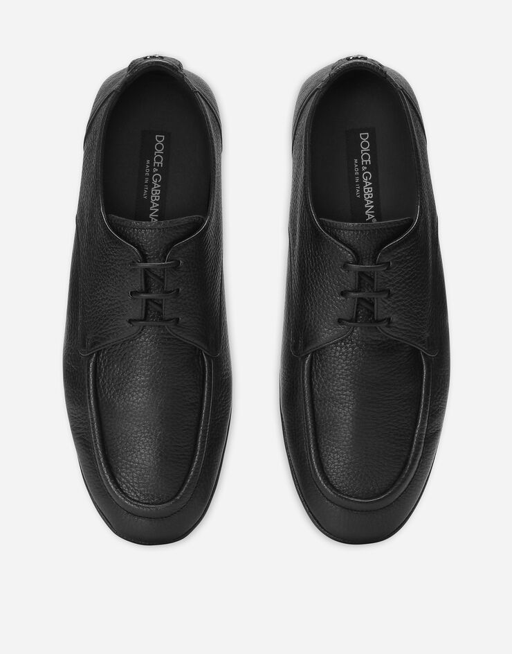 Dolce & Gabbana Deerskin Derby shoes Black A10822A8034