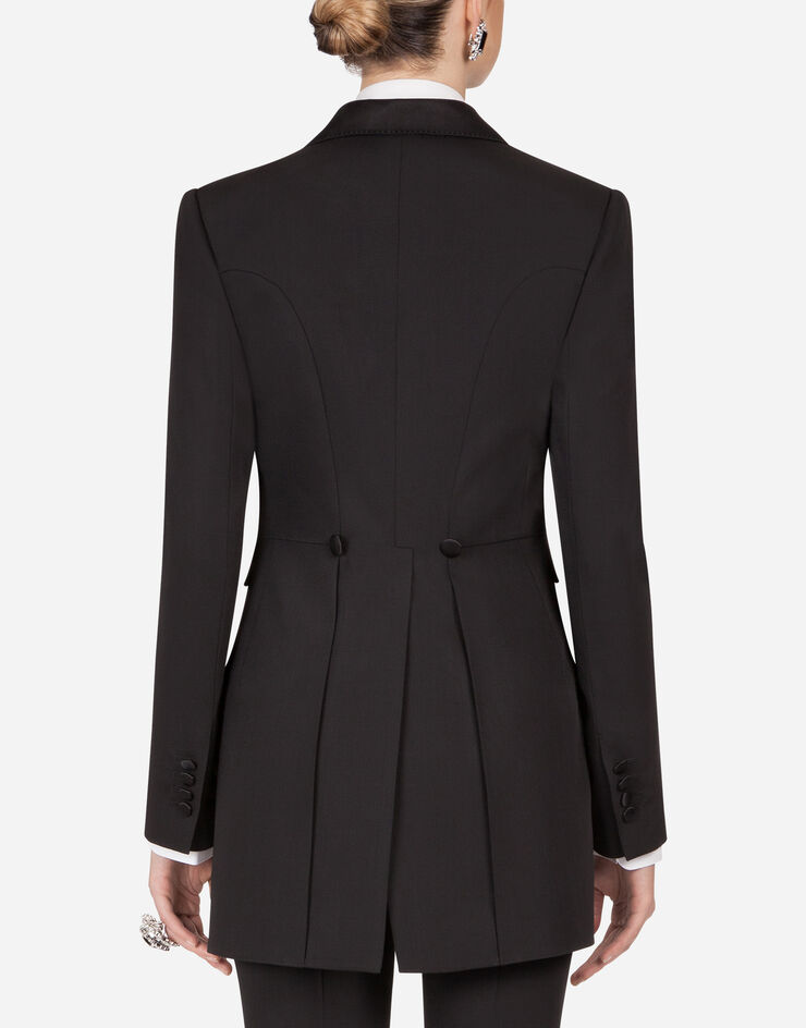 Dolce & Gabbana Woolen fabric tailcoat BLACK F29DATFU2KF