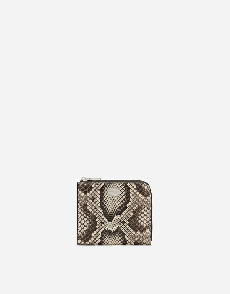 Dolce & Gabbana Python skin card holder 黄 BP3273A2111