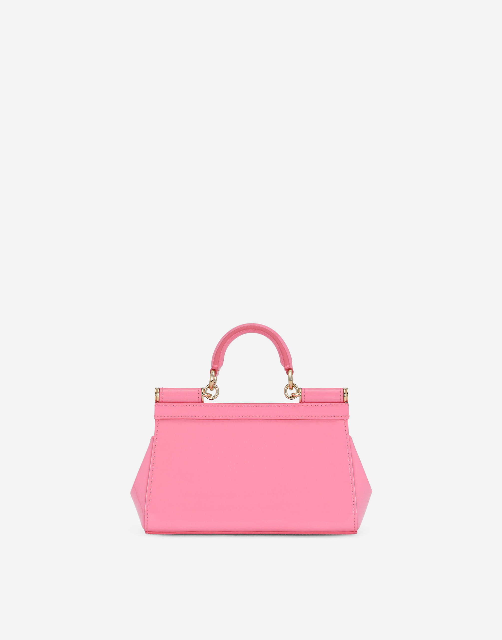 Borsa a mano Sicily piccola in Rosa da Donna Dolce Gabbana