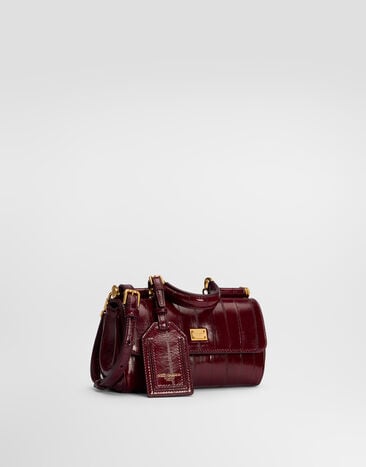 Dolce & Gabbana 핸드백 Mini My Sicily 장어가죽 소재 Dolce & Gabbana 핸드백 Mini My Sicily 장어가죽 소재 레드 BB7864B8291