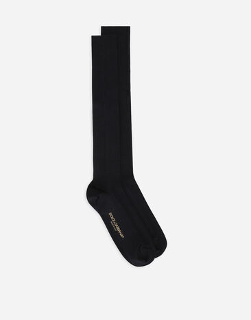 Dolce & Gabbana Scottish lisle cotton socks Multicolor GXS80TJFMDQ