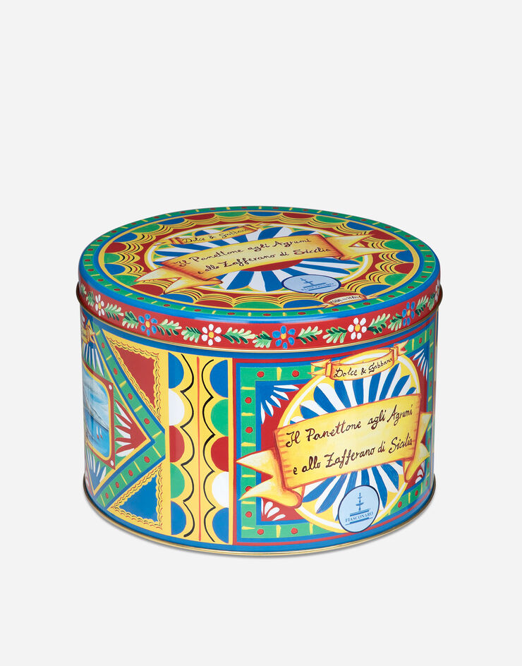 Dolce & Gabbana Sicilian Citrus and Saffron Panettone Multicolor PN1000YEL21