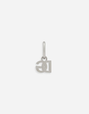 Dolce & Gabbana Single earring with DG logo Silver WEP1L2W1111