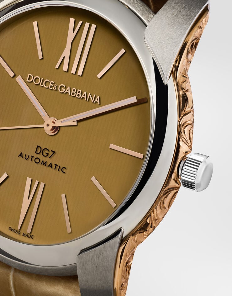 Dolce & Gabbana DG7 Gattopardo watch Dolce & Gabbana DG7 Gattopardo watch Beige WWEE1MWWS13