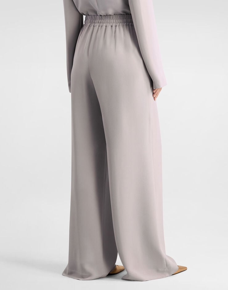 Dolce & Gabbana Crêpe marocain trousers Multicolor I3K10WFU1MD