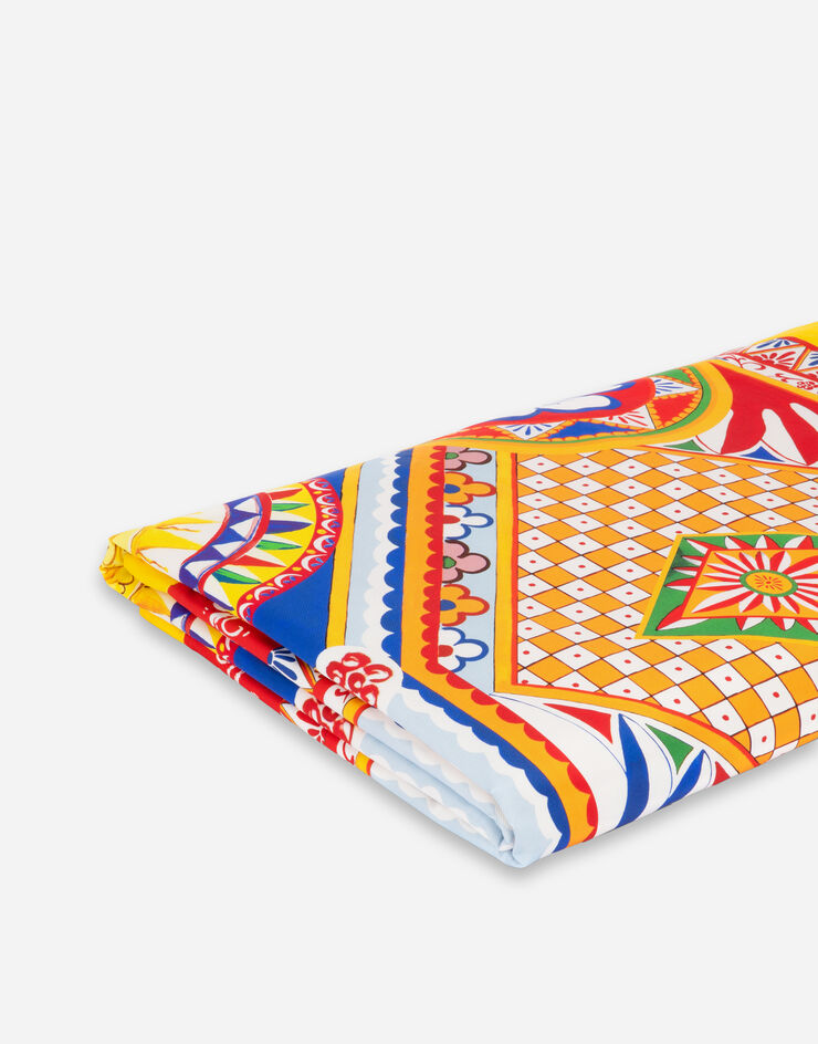 Dolce & Gabbana Silk Quilt Blanket Multicolor TCE014TCAB7